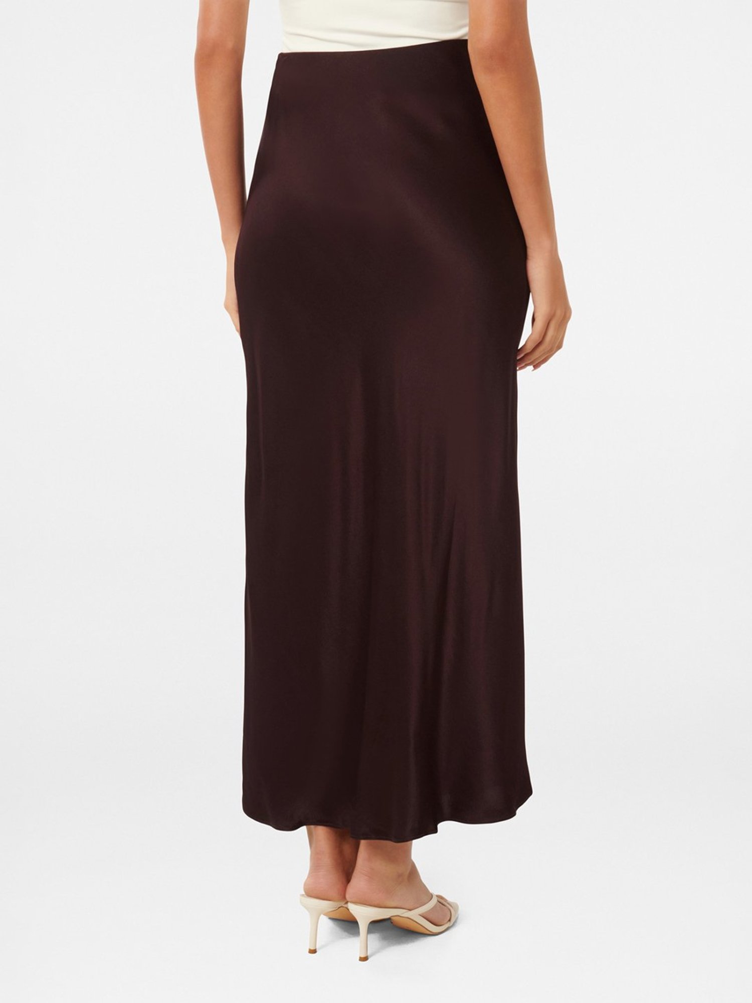 Forever New Prue Satin Bias Midaxi Skirt