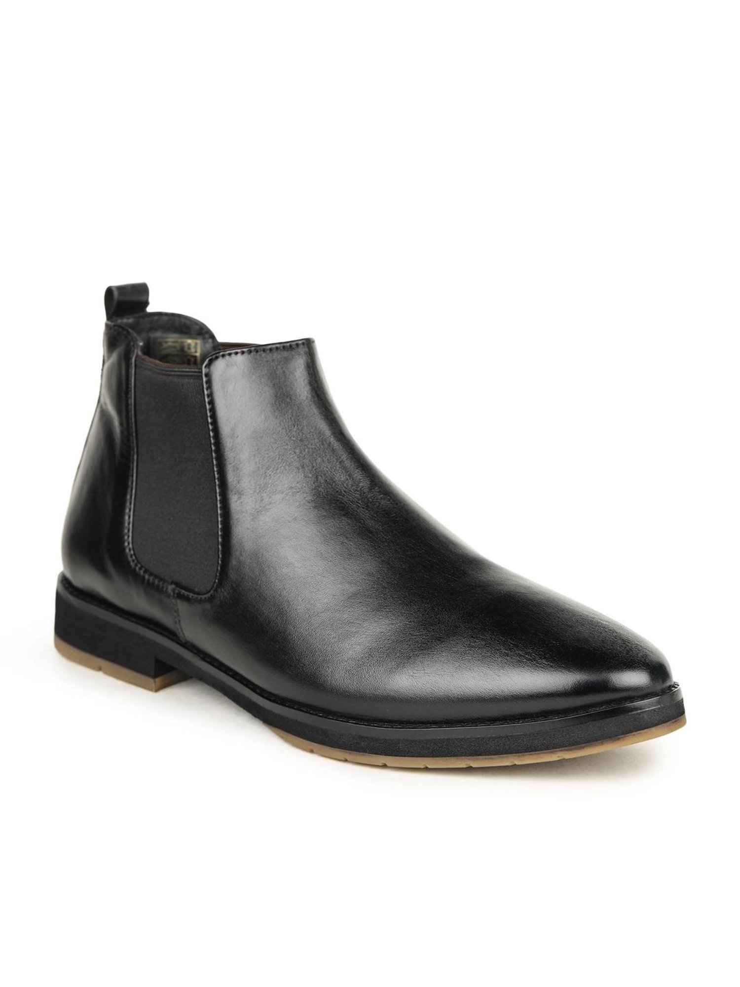 Britmen Men's Black Chelsea Boots