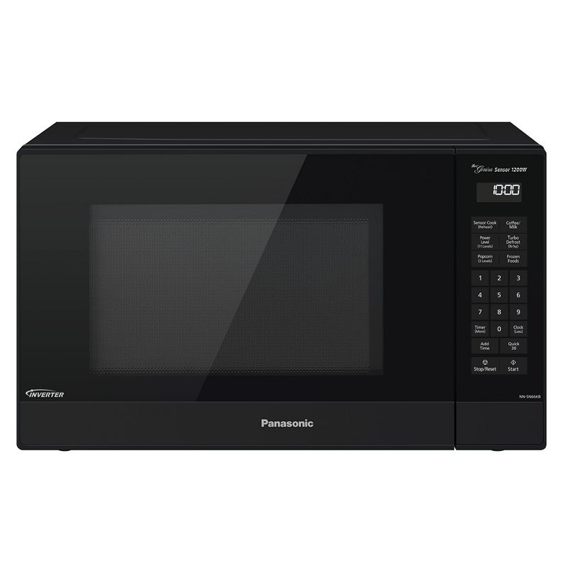 BLACK+DECKER 1.3 cu ft 1000 Watt Microwave Oven Black Stainless Steel