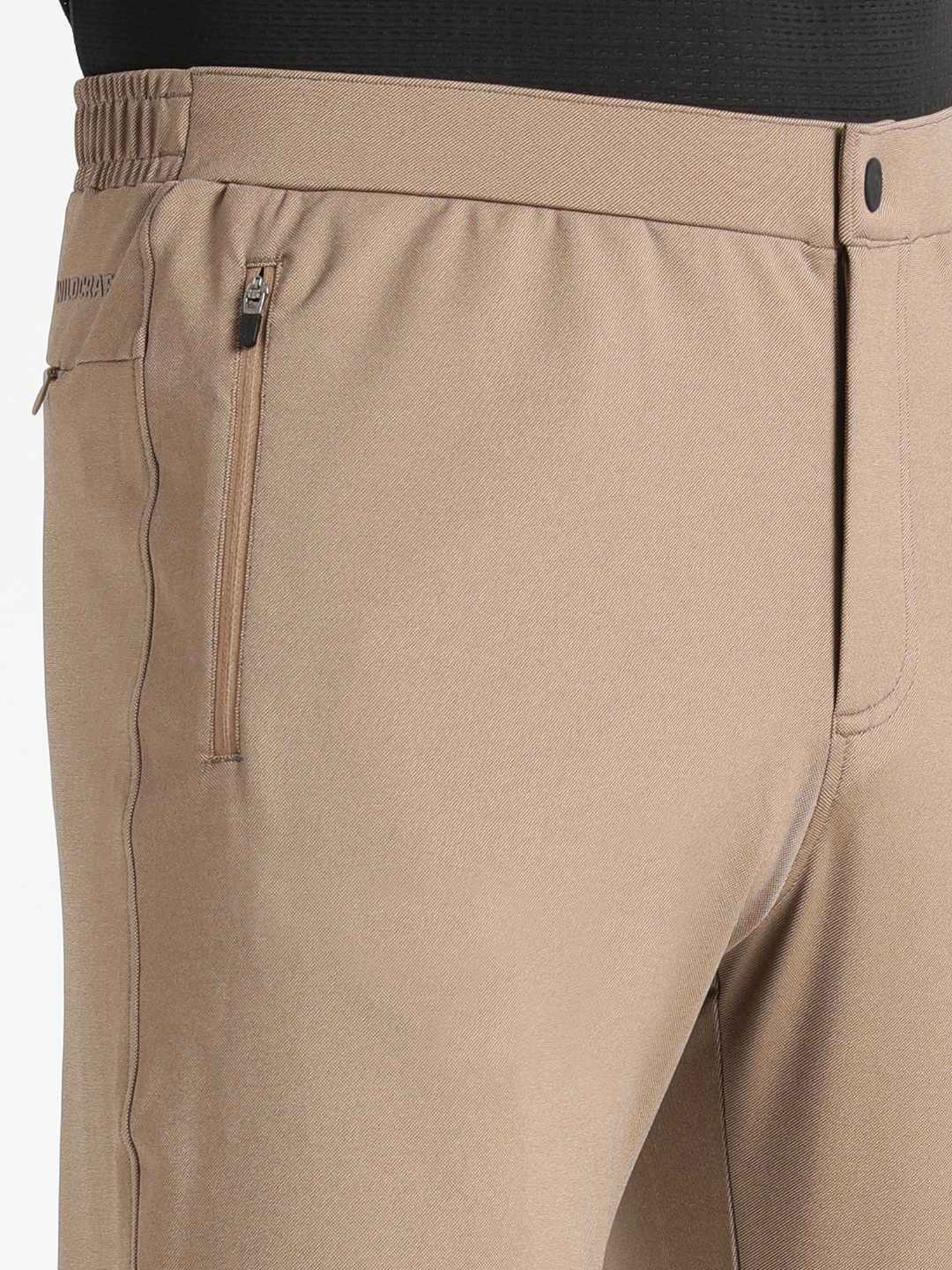 Wildcraft Khaki Regular Fit Trackpants