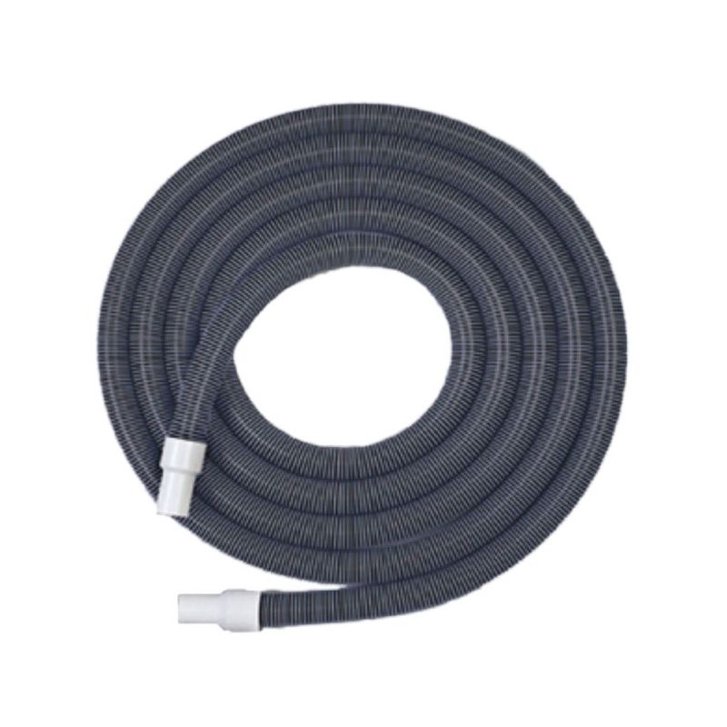 Plastiflex BO528114021SI 1.25 Inch 21 Foot Bosun Abrasion Resistant UV Protected Above or In Ground Swimming Pool Vacuum Cleaner Hose, Gray