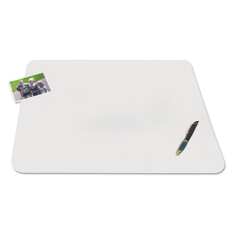 Artistic KrystalView Desk Pad with Microban Matte 17 x 12 Clear 60740MS