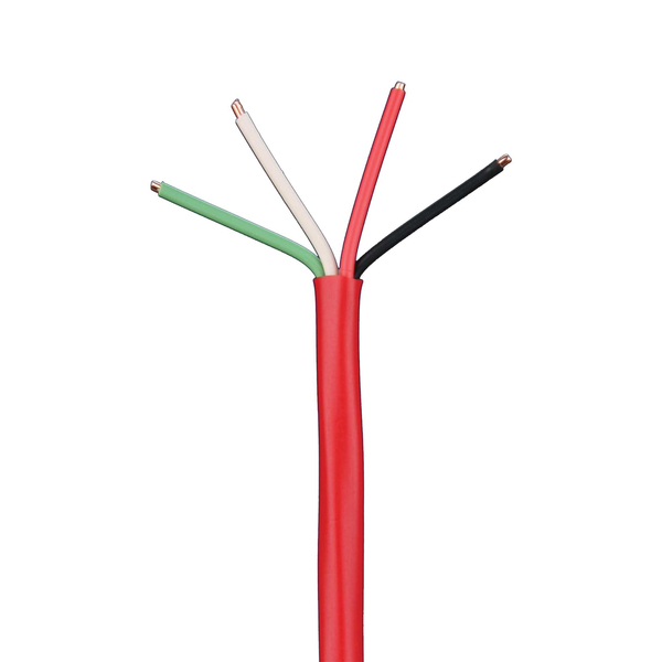 16-Gauge 2-Conductor Stranded Oxygen-Free Speaker Cable, 500 Ft.