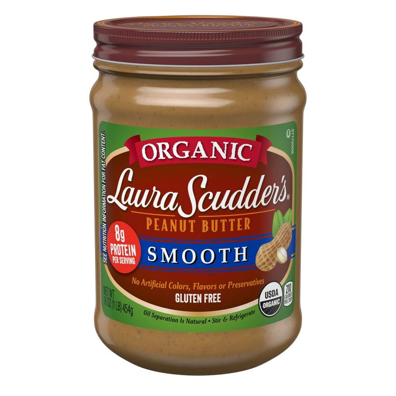 Laura Scudder's Smooth Peanut Butter - 16oz