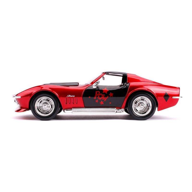 Jada Toys Hollywood Rides 1:24 Scale - '69 Stingray w/ Harley Quinn