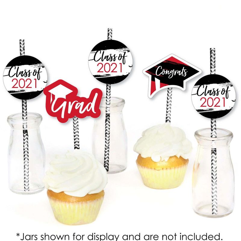 Big Dot of Happiness Senior Strong - Hanging Porch Class of 2021 Graduation Party Outdoor Decorations - Front Door Decor - 1 Piece Sign