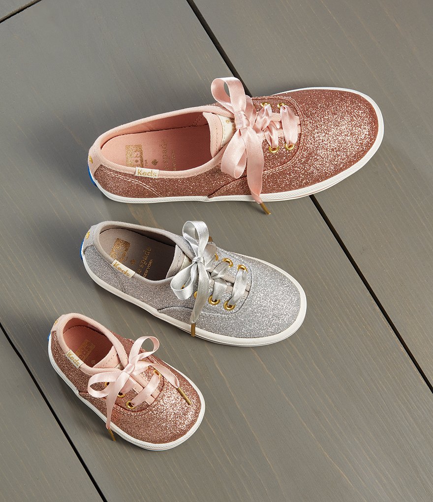 Keds for kate spade new york Girls' Glitter Sneakers (Youth)