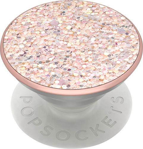 Finger Grip/Kickstand for Mobile Phones - Sparkle Rose