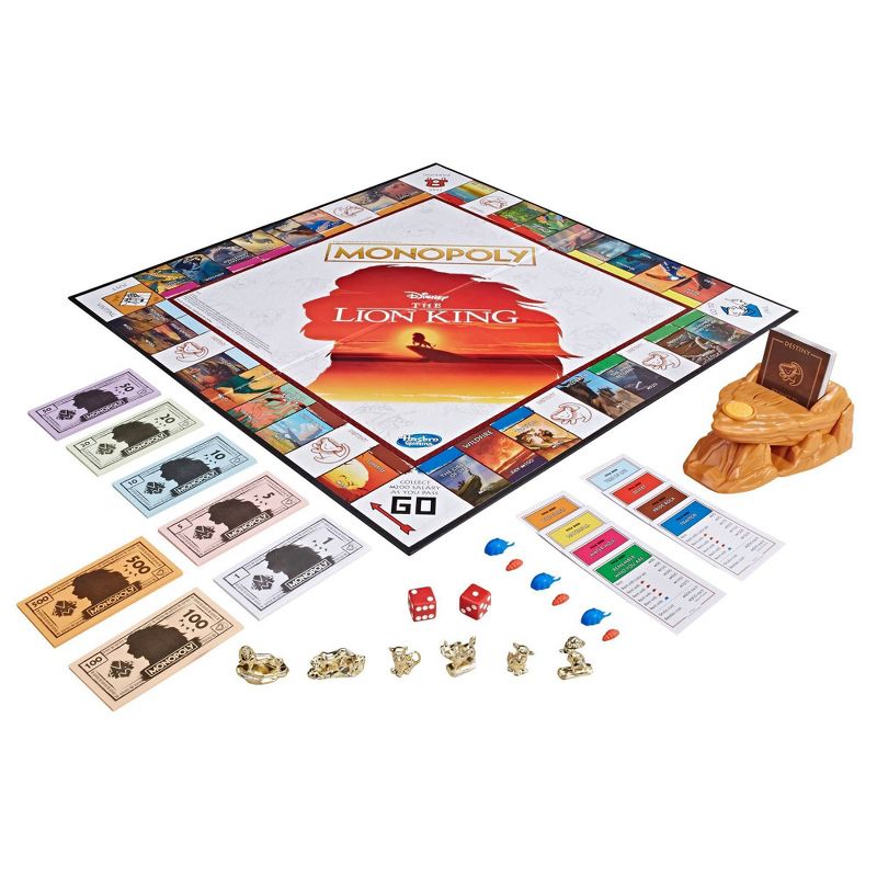 Monopoly Game Disney The Lion King Edition Family Board