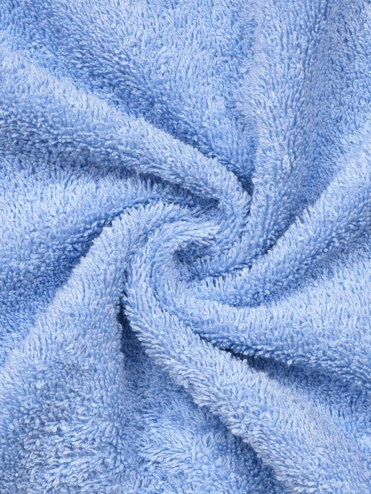 Haus & Kinder Self Pink & Navy Blue 500 GSM Cotton Towel Combo - Set of 6