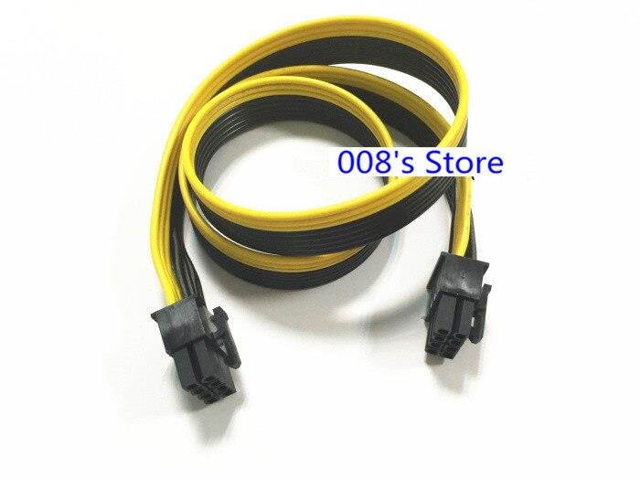 NEW Power Supply Cable For GPU Graphics Card 8 Pin(M) to 8 Pin(M) Conversion Line Public Line 18AWG 60cm