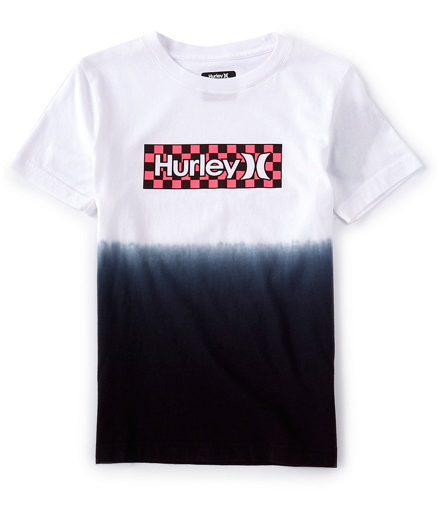 Hurley Big Boys 8-20 Short-Sleeve Dip-Dye Tee