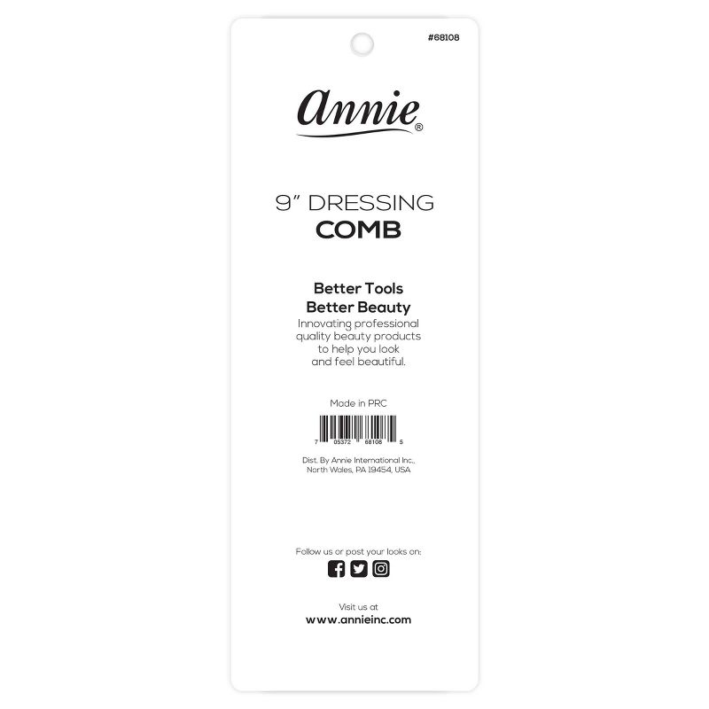 Annie Dressing Hair Combs - Red and Blue