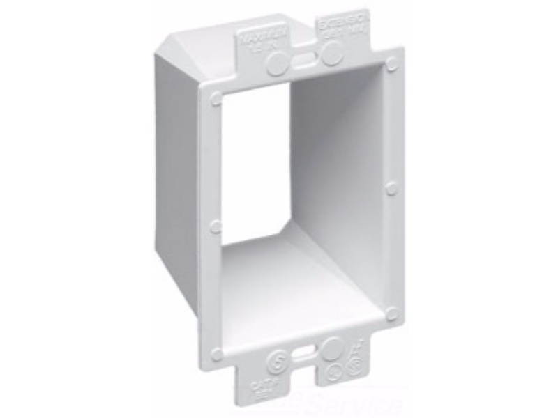 Arlington Industries - BE1 - Single Gang - Box Extender Up To 1-1/2 Inches(Mounting Screws NOT Included)