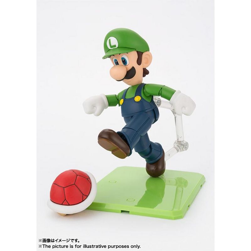 S.H. Figuarts - Nintendo - Super Mario - Luigi Action Figures