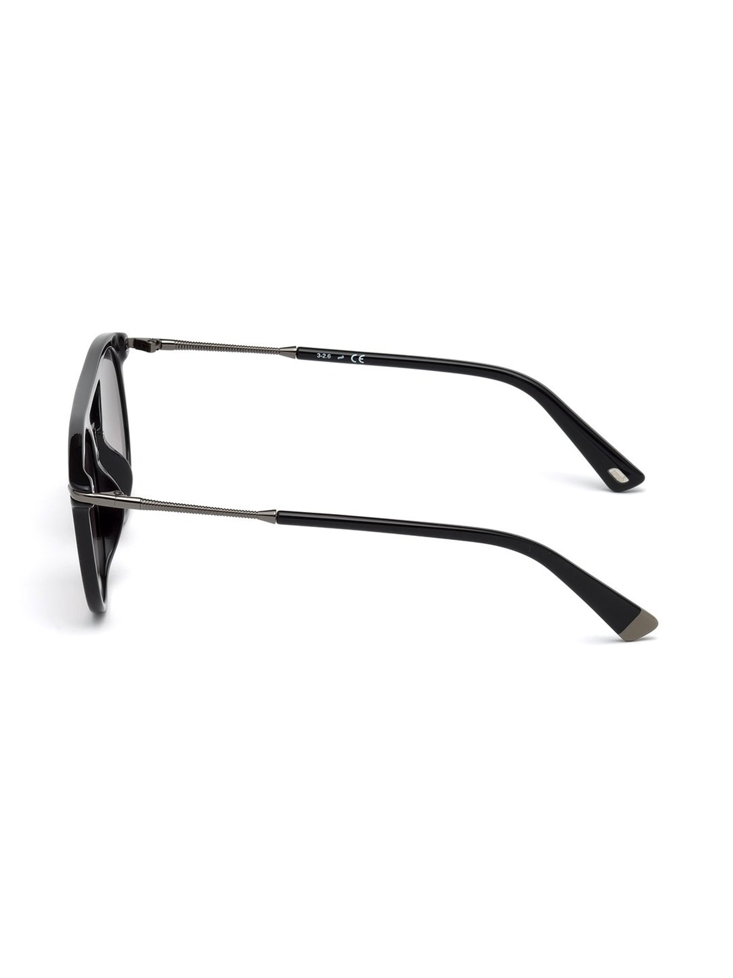 WEB EYEWEAR Grey Round Sunglasses Designed in Italy