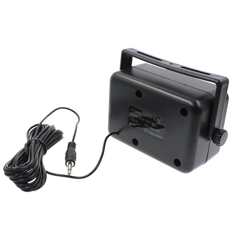 Mini External Speaker for Walkie Talkie Two Way CB Ham Radio TYT TH9800 Yaesu 1807 1802 1900 2900 700 7900