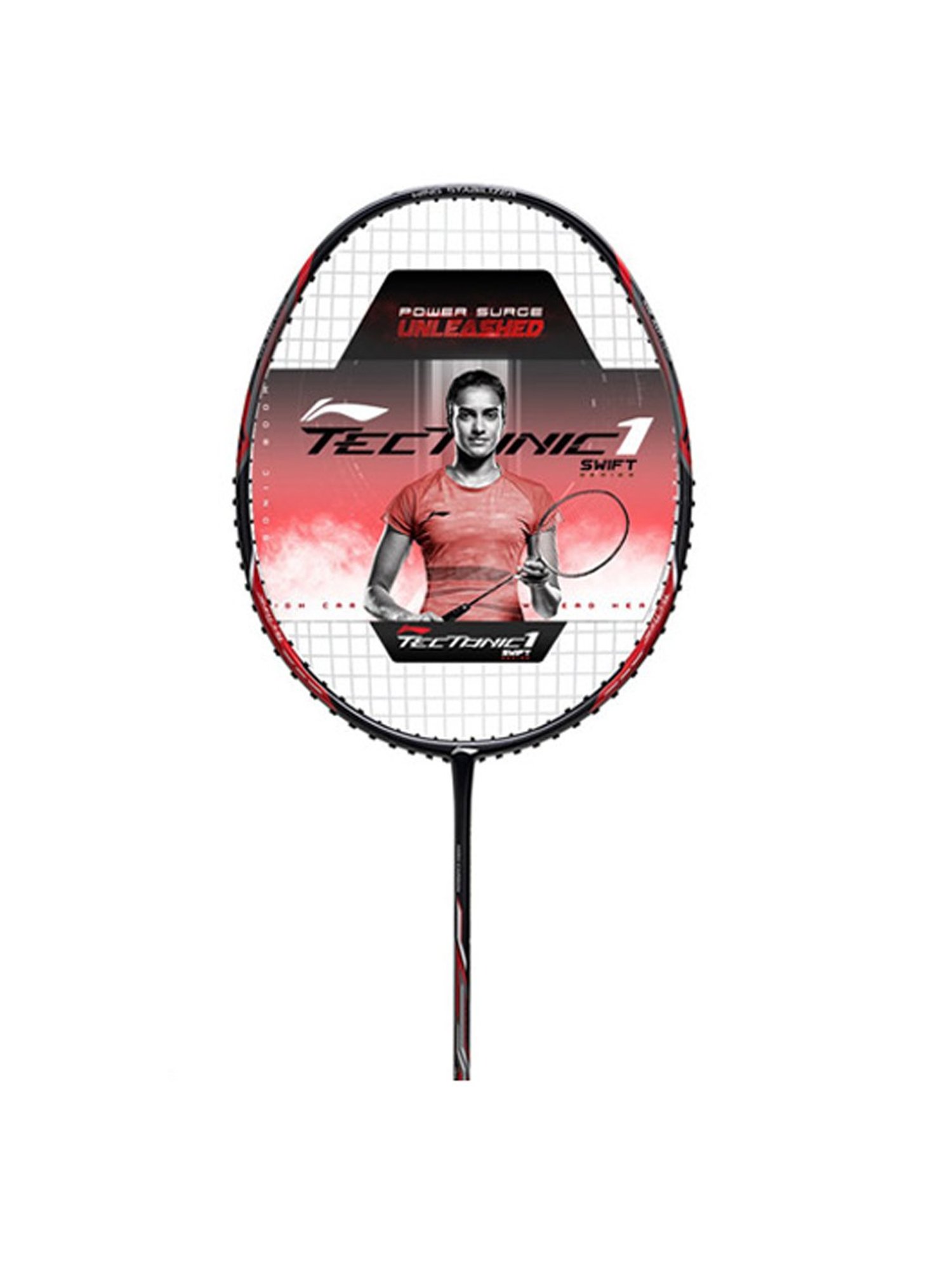 Li-Ning Tectonic 1S Badminton Racket (Black) Size - Medium