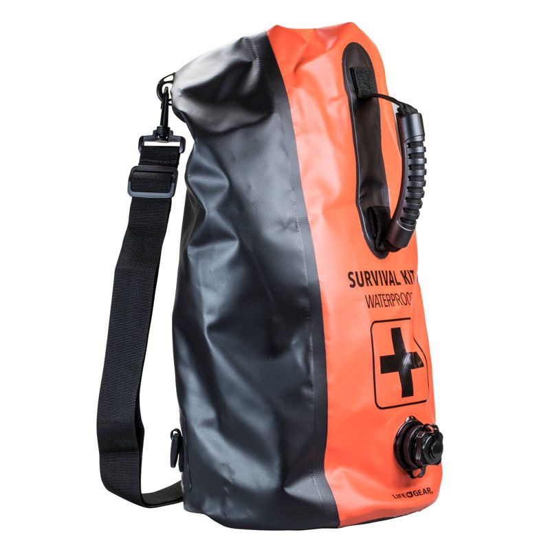 Life+Gear 2 Person 72hr Waterproof Dry Bag First Aid + Survival kit