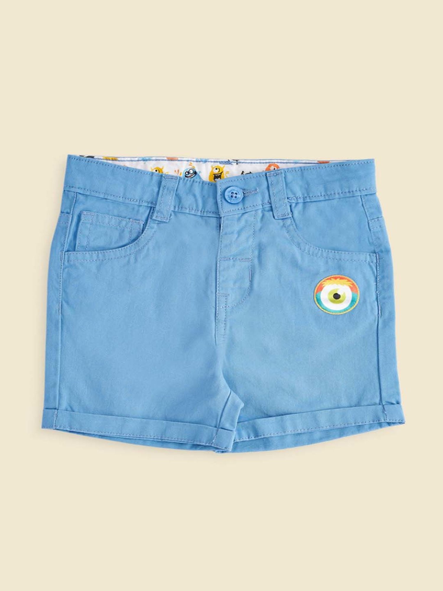 Bumzee Kids Multicolor Printed Shorts (Pack Of 3)