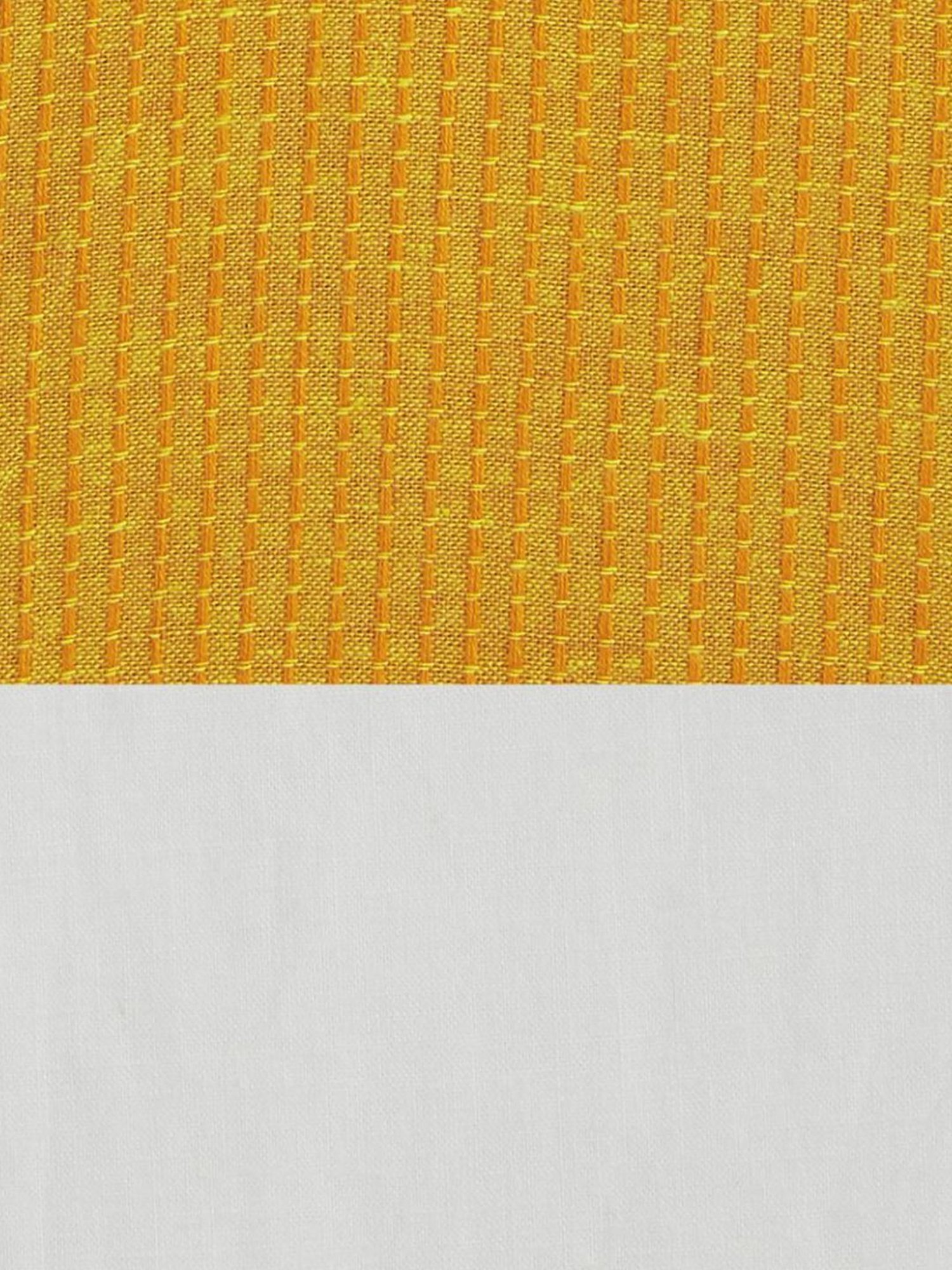 Indus Route by Pantaloons Kids Mustard & White Cotton Textured Pattern Full Sleeves Kurta Set