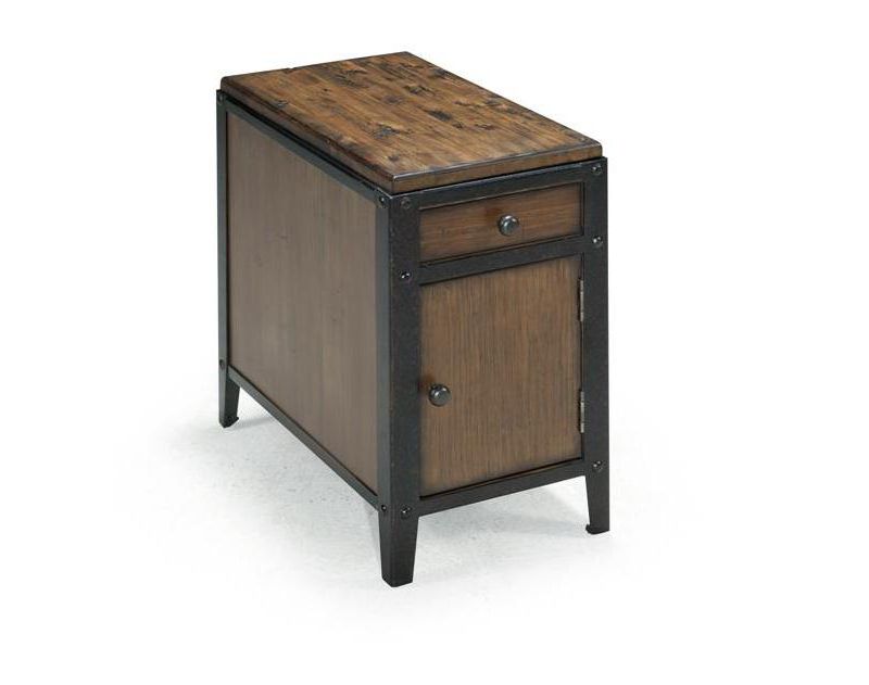 T1755 Pinebrook 1-Door Chairside Table - Magnussen Home Furnishings