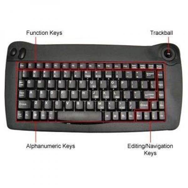 Mini W/ Trackball Usb 13.31l