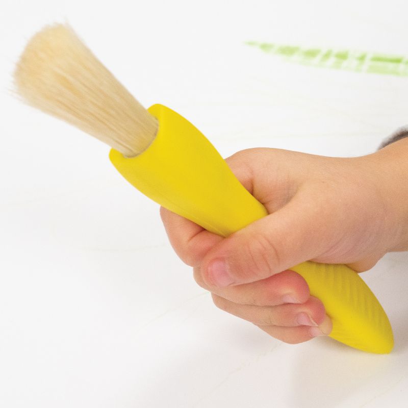 Ready 2 Learn Triangle Grip Paint Brushes - Set of 6 - 18m+