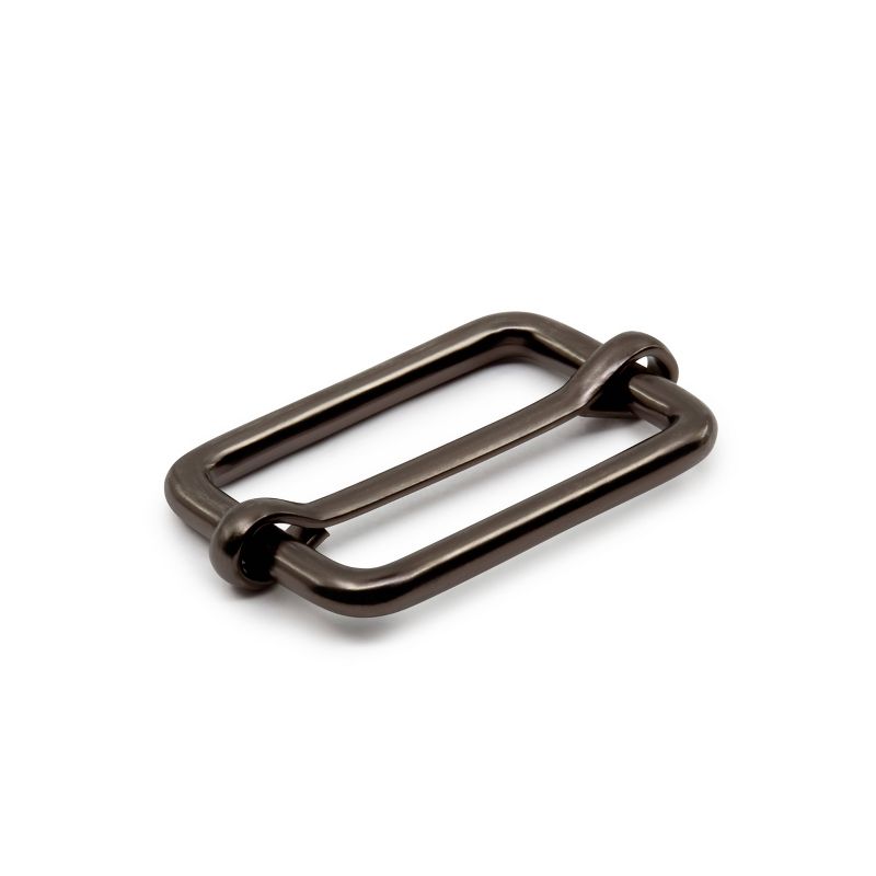 Dritz 12ct Buckles Adjustable Slide 1'' Gunmetal