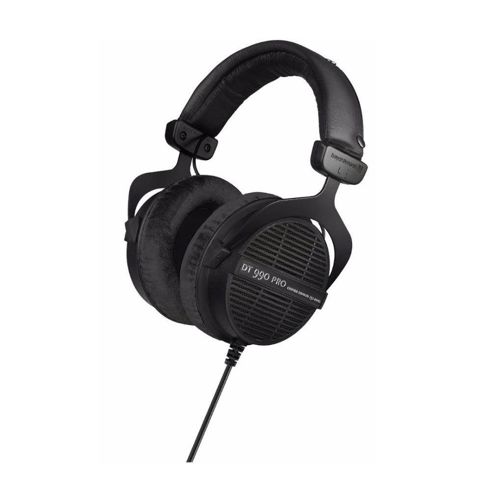 Beyerdynamic DT 990 PRO Studio Headphones (Ninja Black, Limited Edition) Bundle