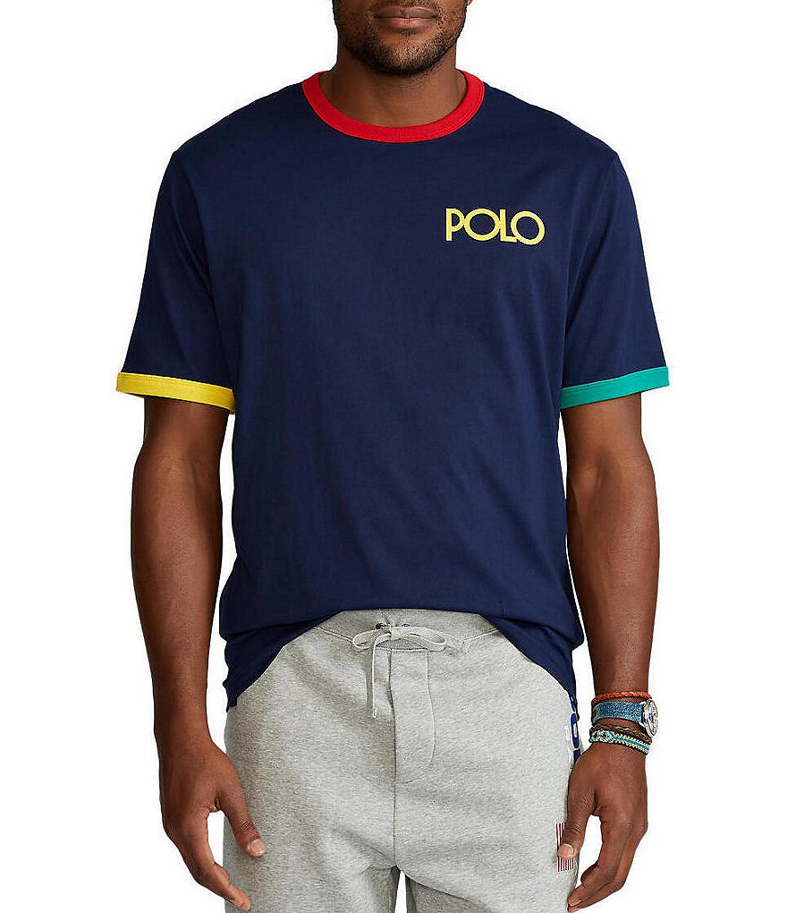 Murano Big & Tall Liquid Luxury Interlock Short-Sleeve Crew Tee