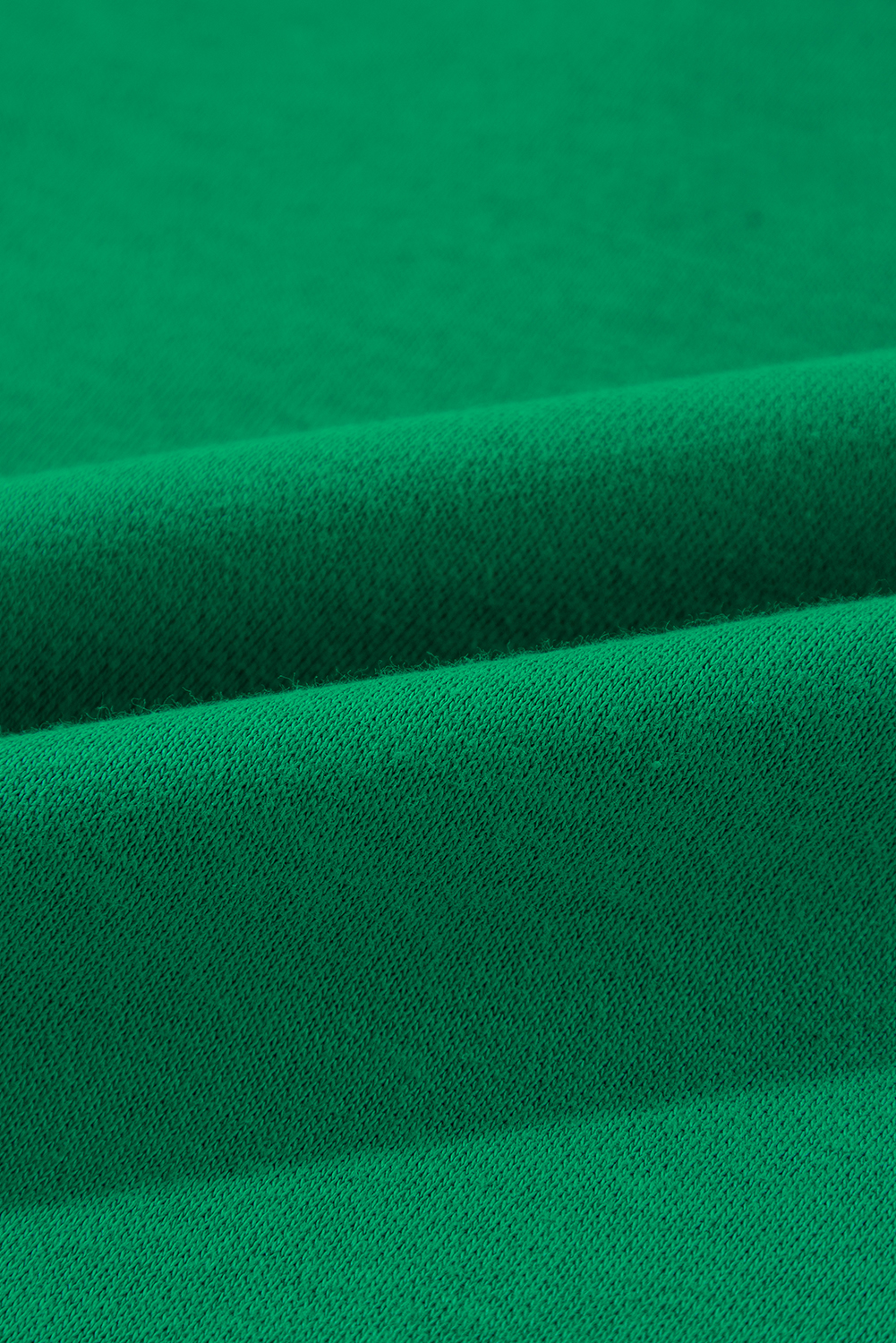 Green Sequin Christmas Candy Cane Graphic Pullover Sweatshirt