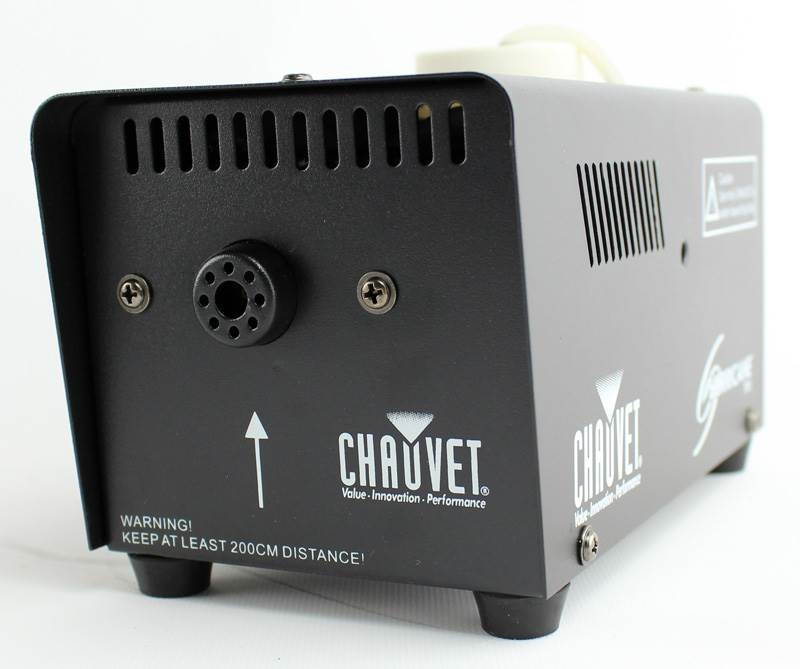 CHAUVET Hurricane H700 Fog Machine H-700 Fogger + AMERICAN DJ 24" UV Blacklight