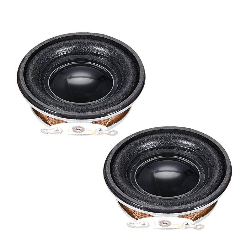 3W 4 Ohm DIY Speaker 40mm Round Shape Replacement Loudspeaker 2pcs