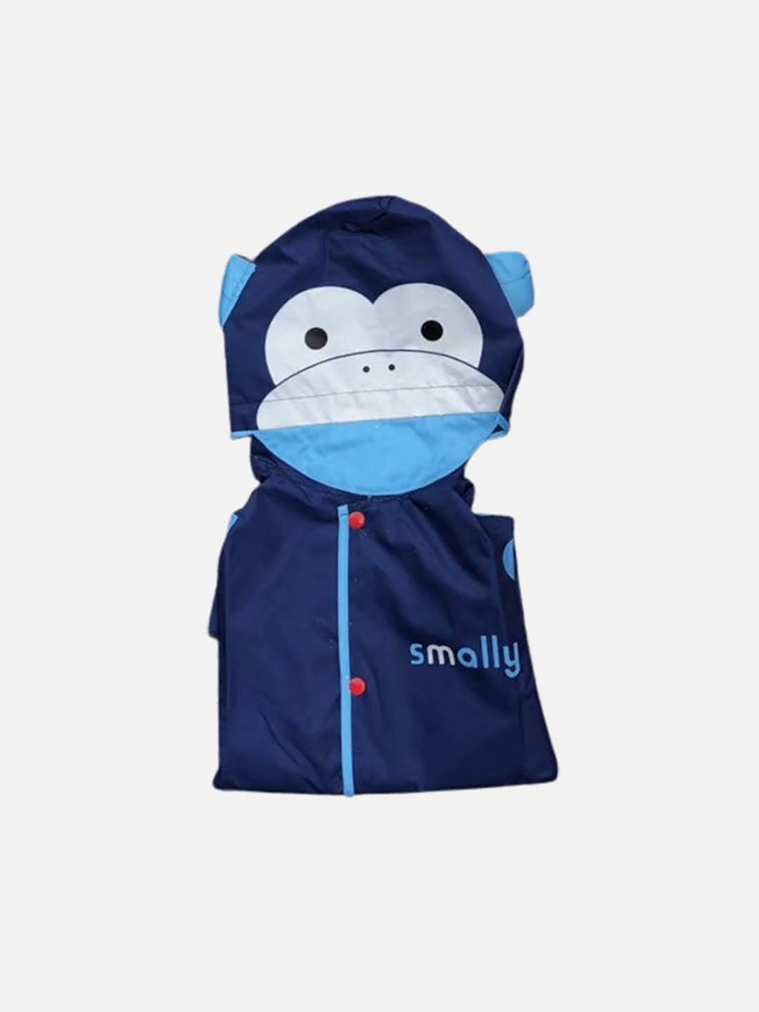 Little Surprise Box Kids Yellow Printed Full Sleeves Raincoat