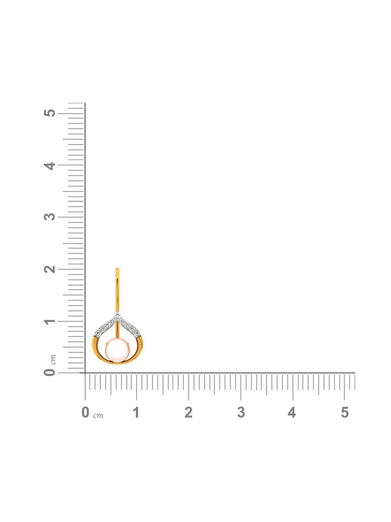 P.C. Chandra Jewellers 14k Gold Earrings for Women