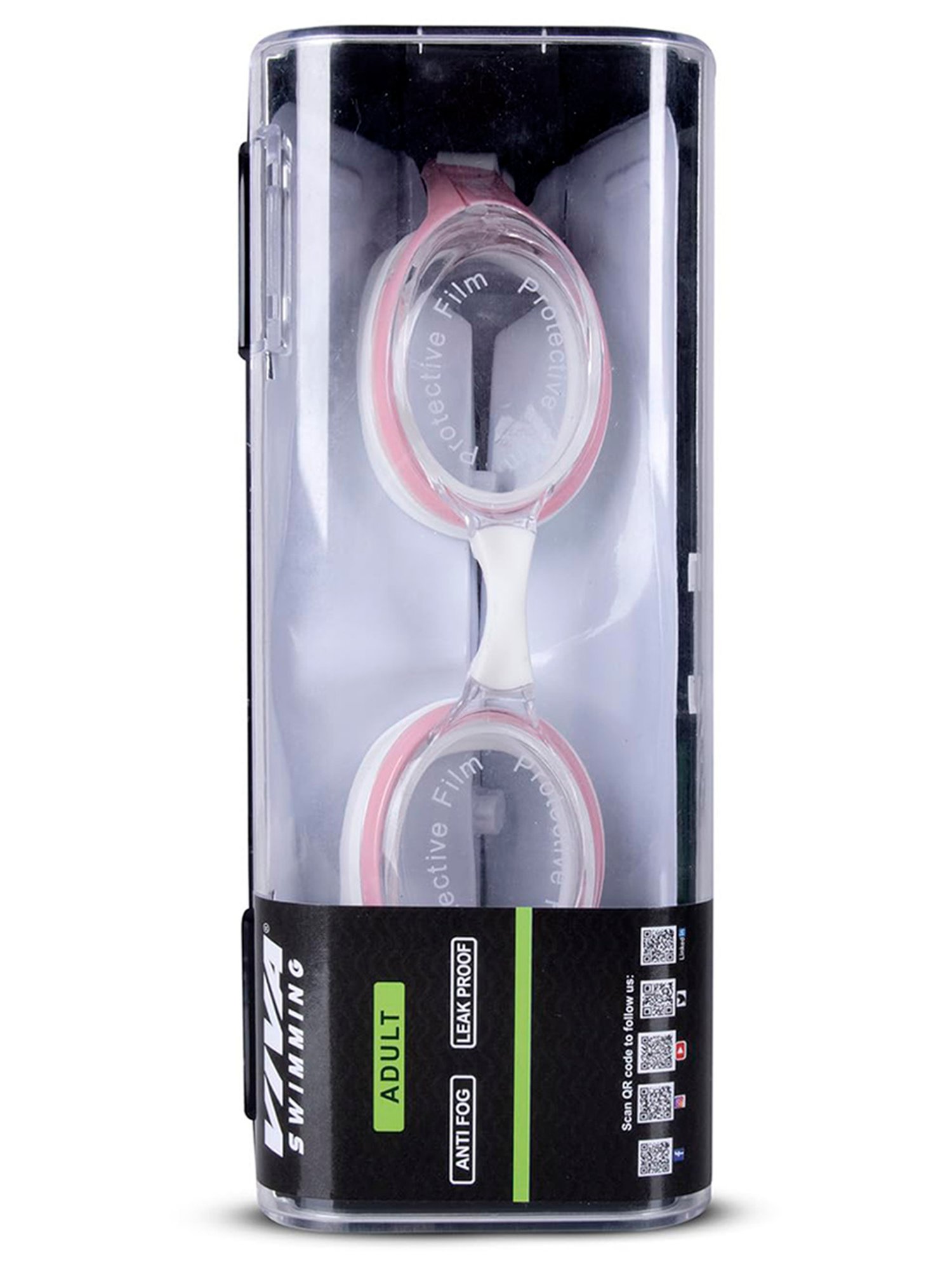 Speedo Unisex Adult Aquapulse Pro Mirror-Lens Swim Goggles (Grey)