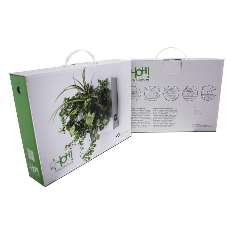 Sullivans Set of 2 Hanging Planters 26"H & 23"H Silver