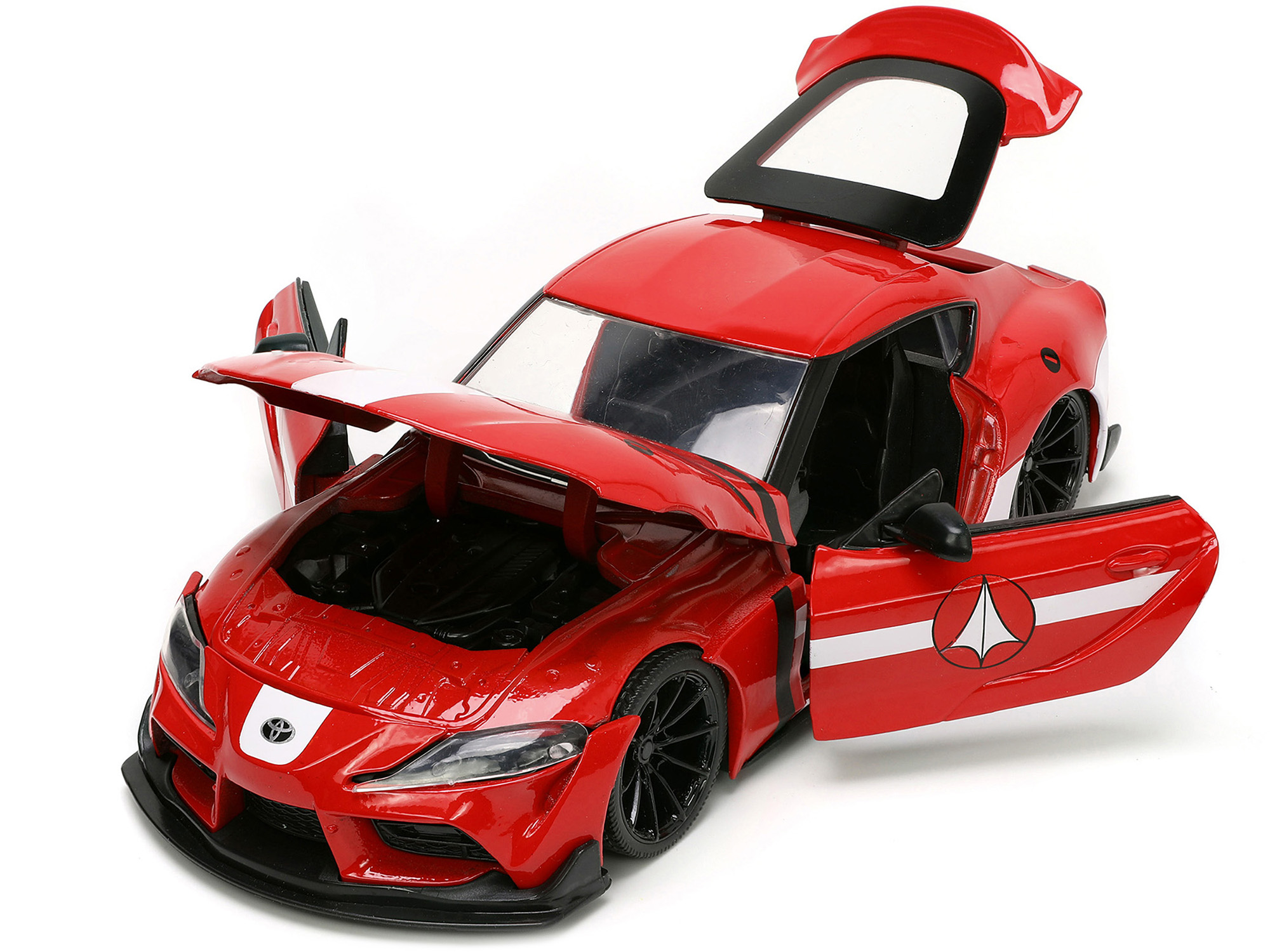 1967 Toyota 2000GT Convertible White (James Bond 007) "You Only Live Twice" (1967) Movie "Pop Culture" Series 1/64 Diecast Model Car by Johnny Lightning