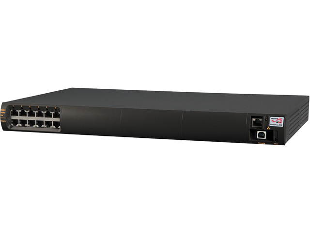 Microsemi PD-9506G/ACDC/M-US 72W/Per-Port, 6-port Managed Gigabit Midspan