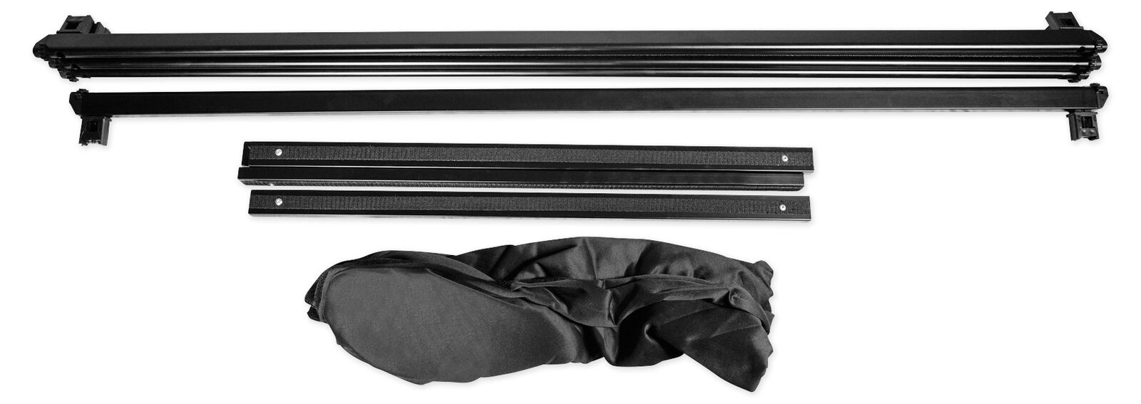 RAPFAB Black DJ Facade Extension For RFAAC 2 Extra Foldable Panels