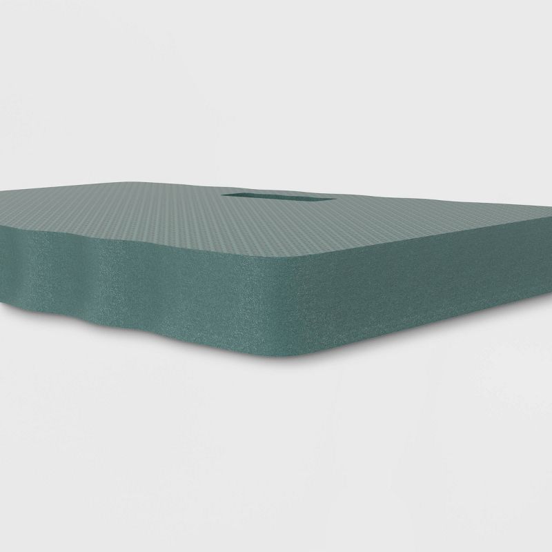 12" Multipurpose Kneeling Pad With Handle Green - Pure Garden