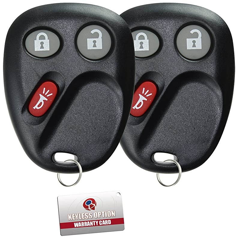 2  Replacement Keyless Entry Remote Control Key Fob for 15051014 15008008 15008009 MYT3X6898B