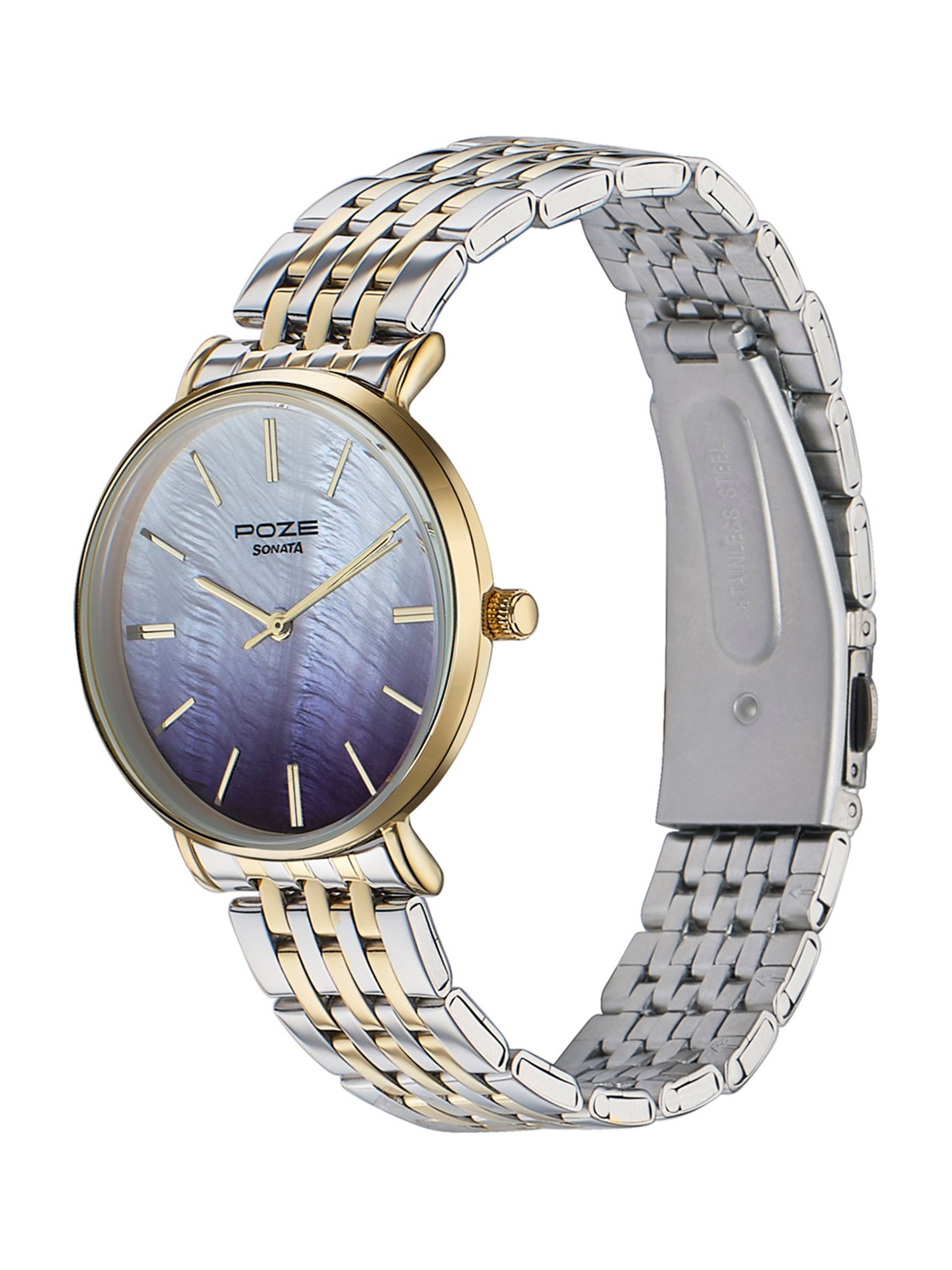 Sonata Poze 3.0 SP80077BM01WF Analog Watch for Women