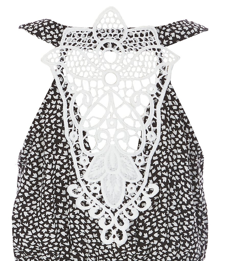 Truce Big Girls 7-16 Knit Romper