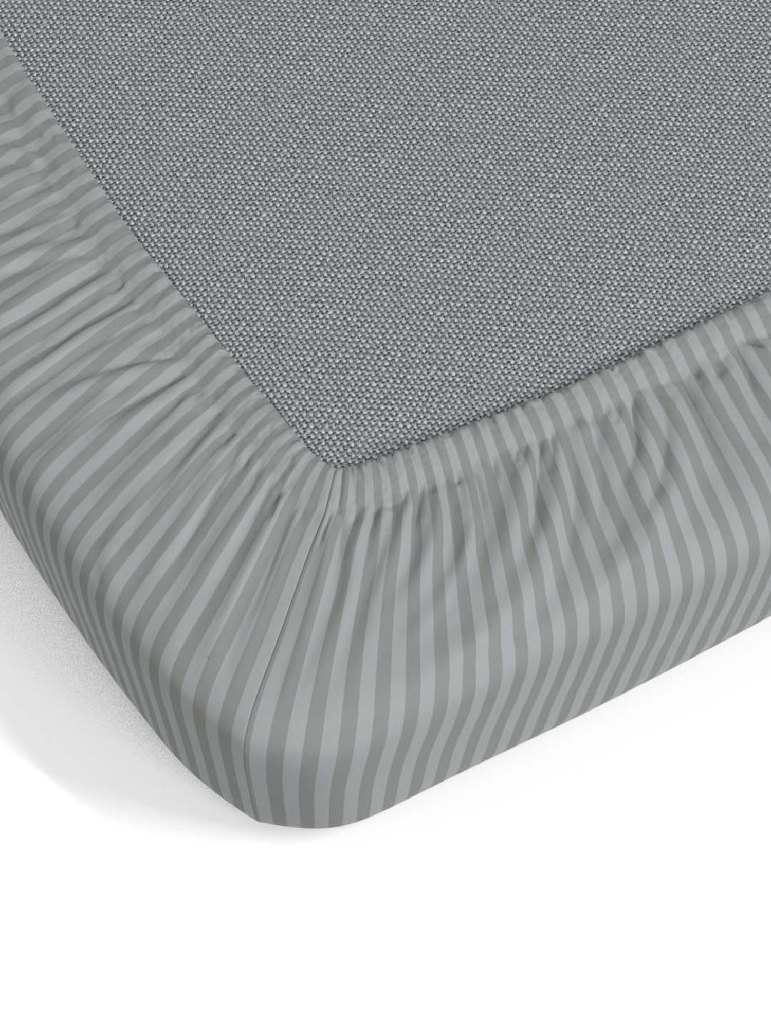 My Room Off White 100% Cotton 300 TC King Bedsheet with 2 Pillow Covers