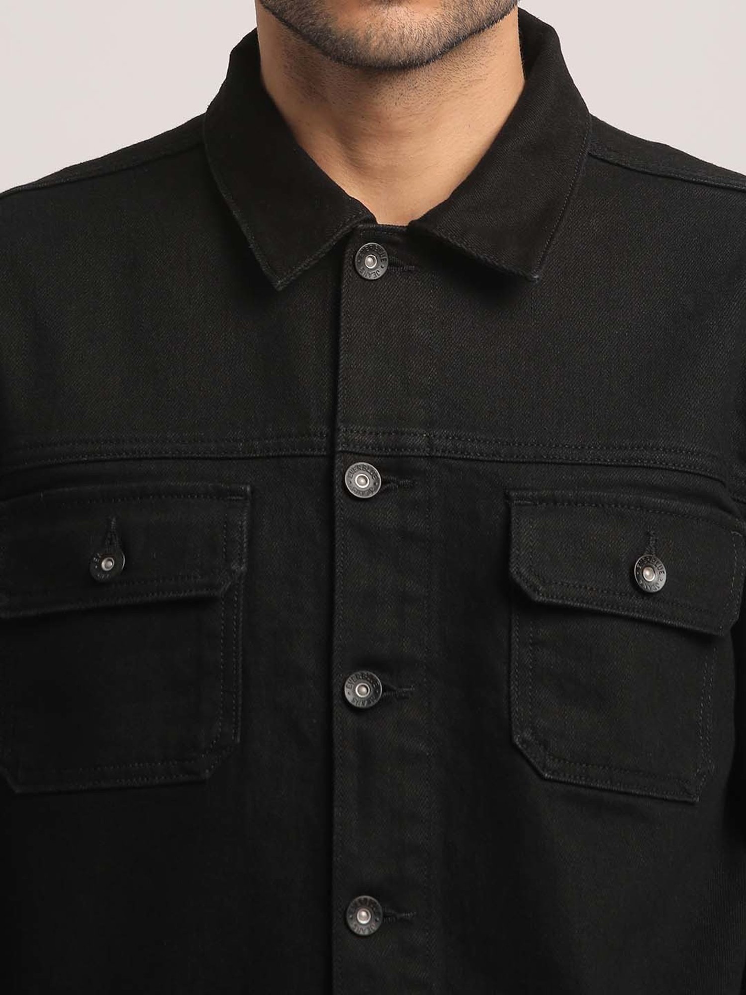 Hummel Blue Regular Fit Solid Jacket