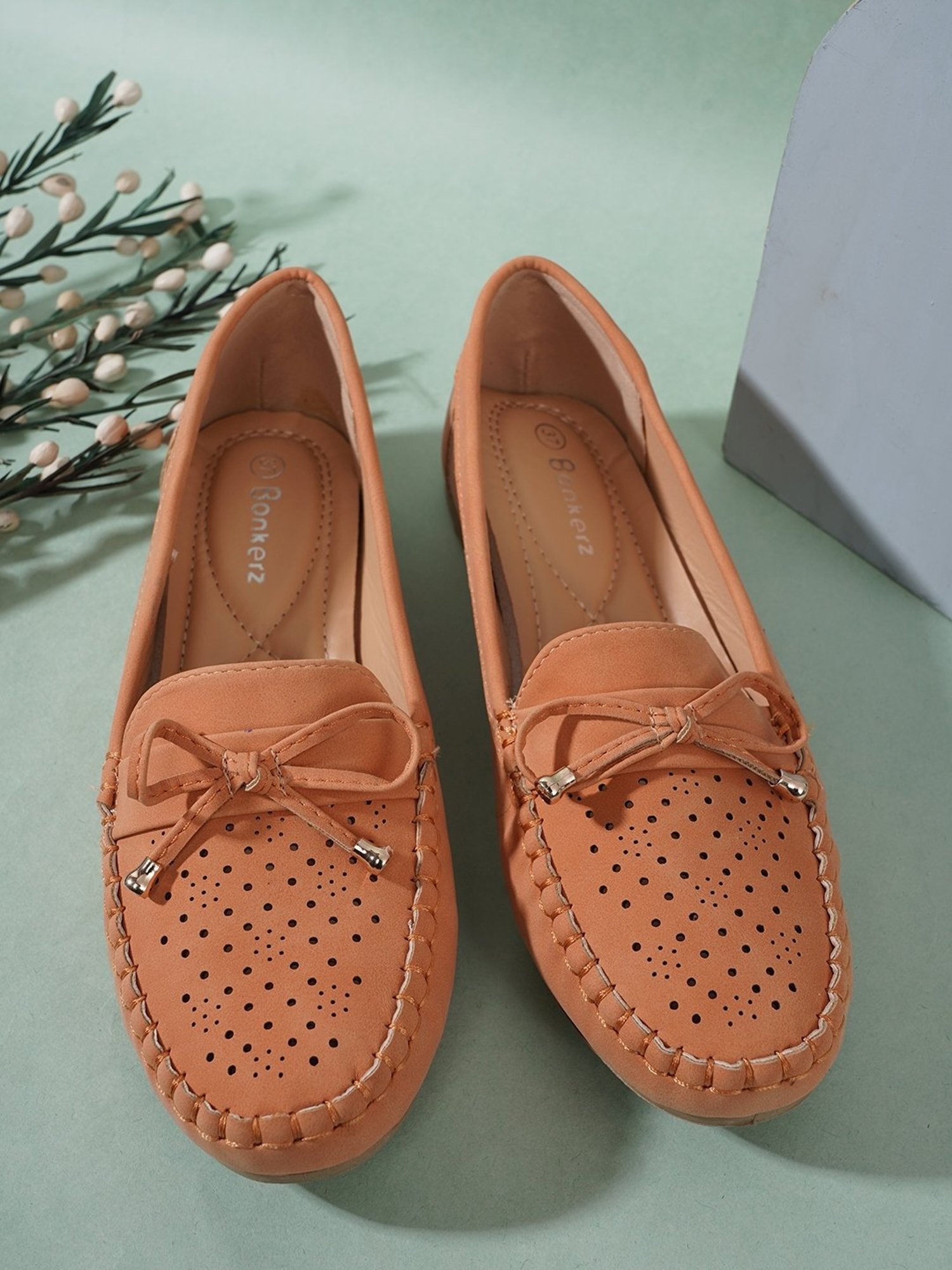 Bonkerz by Iconics Women's Tan Casual Loafer