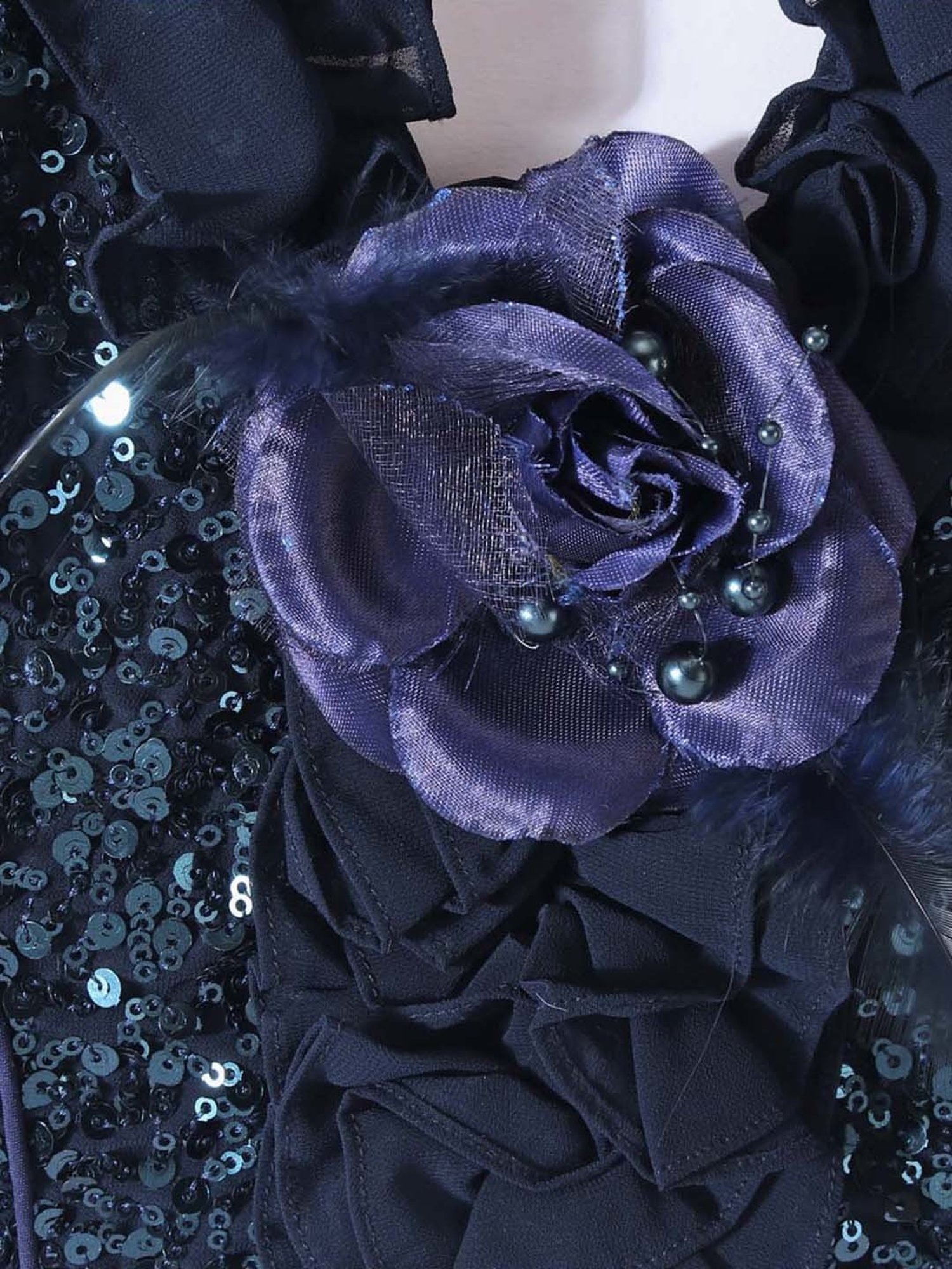 TWISHA Kids Navy Applique Top Set