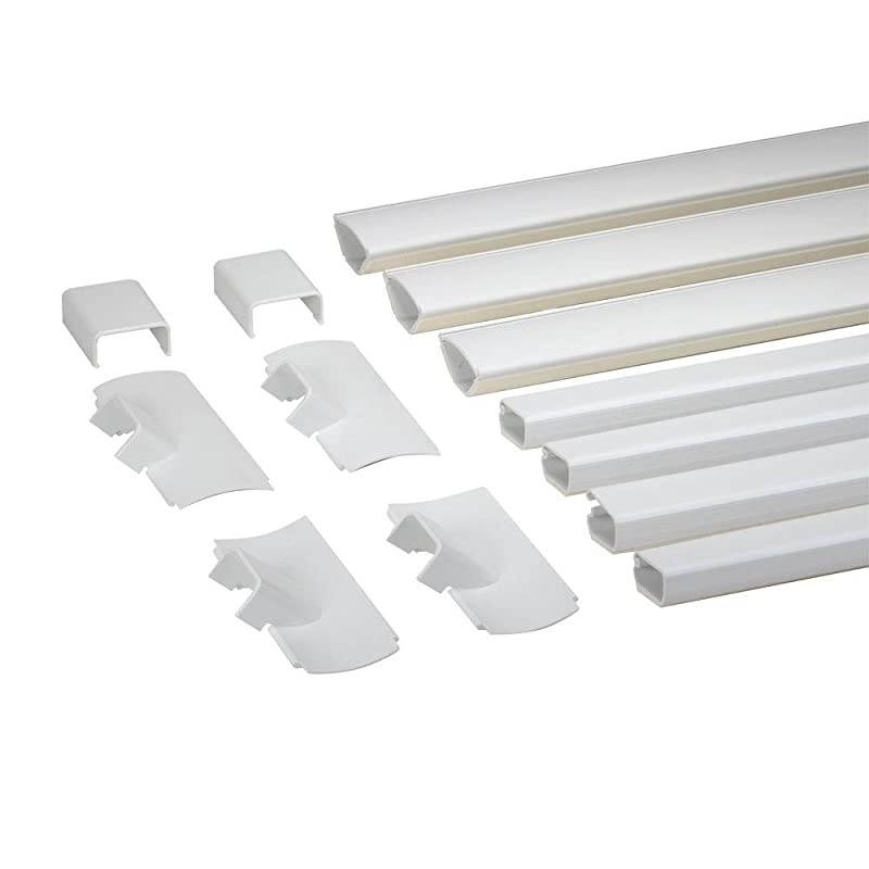 Cables To Go 16319 Wiremold Home Entertainment Cord Cover Kit